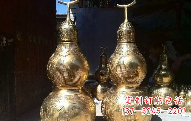 金华铜雕葫芦