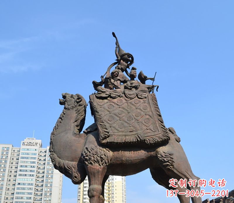 金华铜雕骆驼