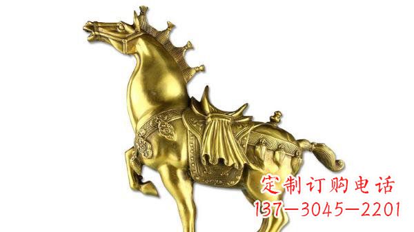 金华铜雕马公园动物雕塑