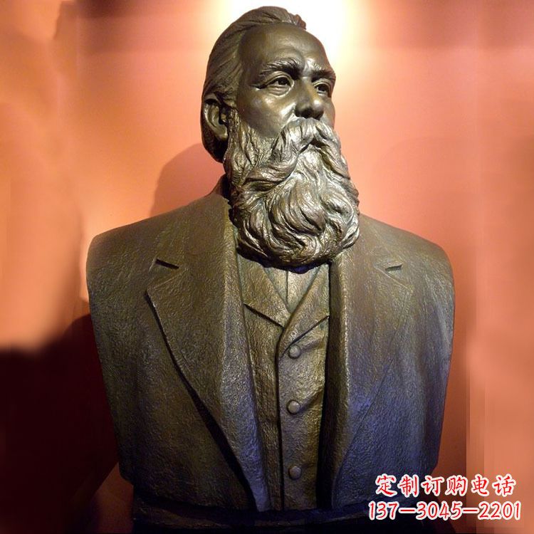 金华铜雕马克思雕塑