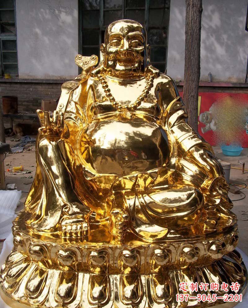 金华铜雕弥勒佛