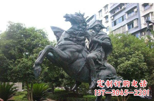 金华铜雕拿破仑西方名人雕塑