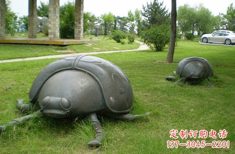 金华铜雕七星瓢虫公园动物雕塑
