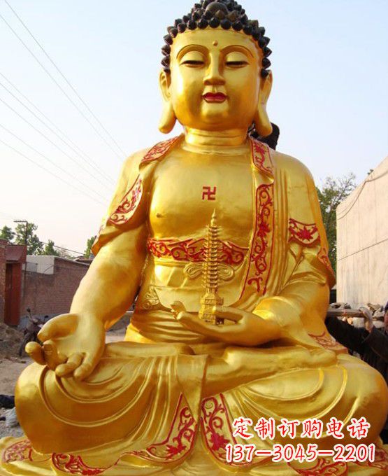 金华铜雕如来