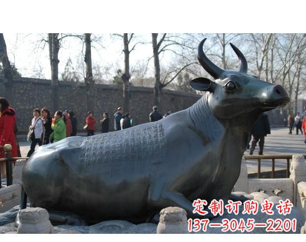 金华铜雕孺子牛