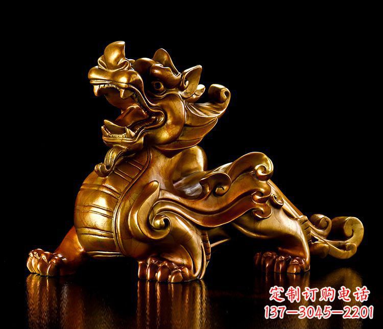 金华铜雕瑞兽貔貅