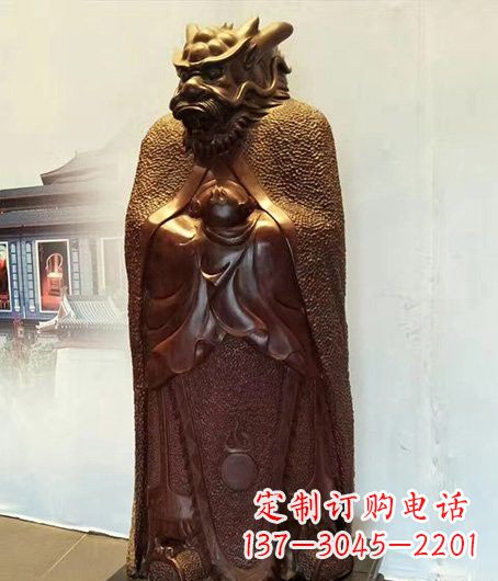 金华铜雕兽首人身十二生肖