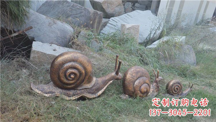 金华铜雕蜗牛