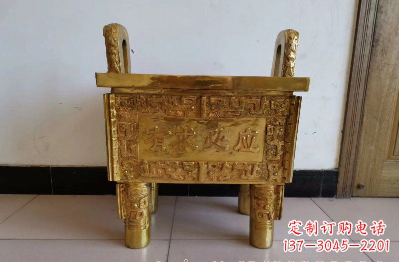 金华铜雕香炉雕塑