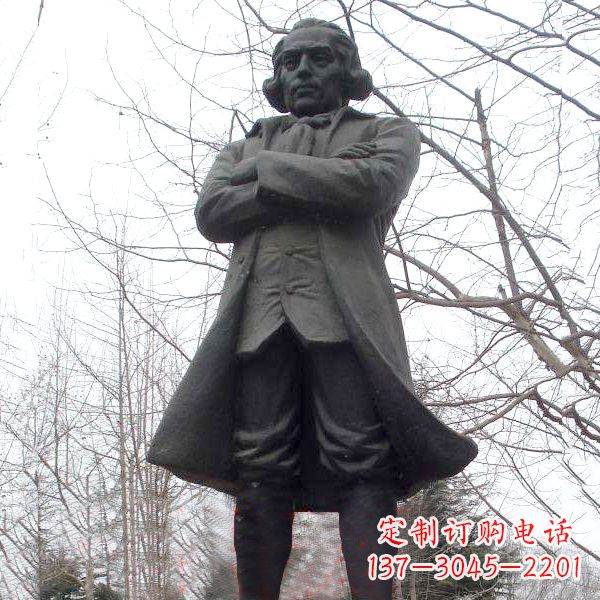 金华瓦特公园铜雕塑像