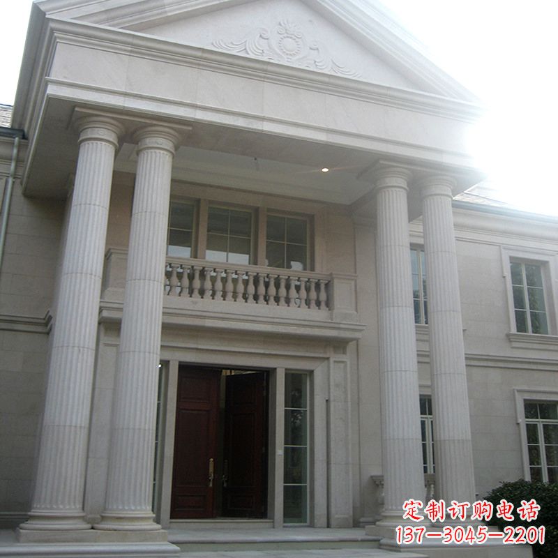 金华外墙罗马柱石雕