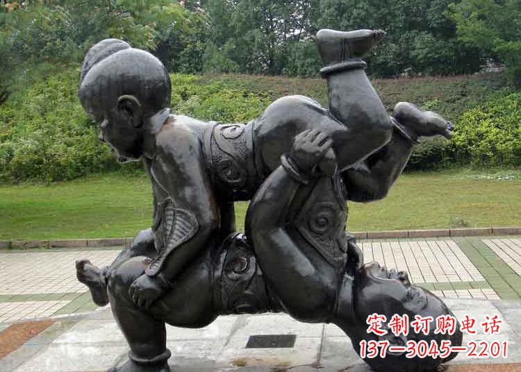 金华顽皮的小孩