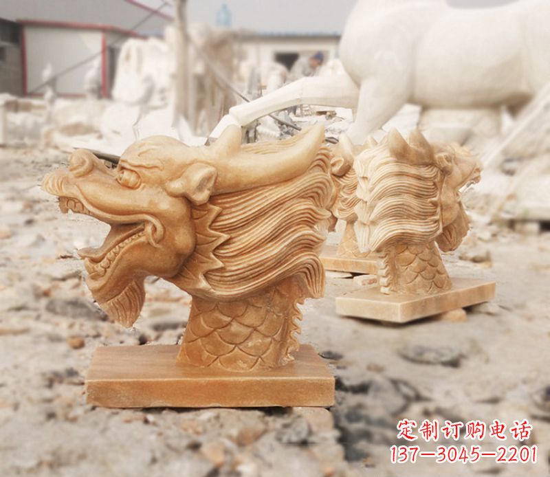 金华晚霞红喷水龙头雕塑