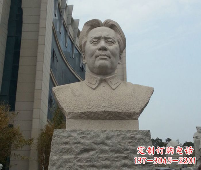 金华伟人毛泽东胸像石雕