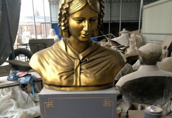 金华南丁格尔玻璃钢头像雕塑，高品质艺术定制