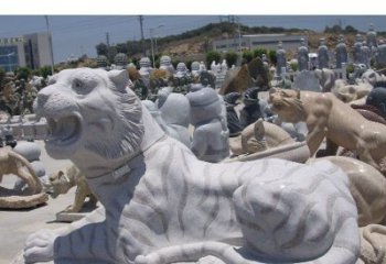 金华专业雕刻精美的老虎石雕