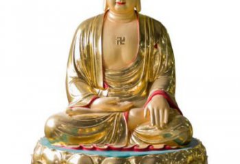 金华如来佛雕塑，神圣古朴艺术精品