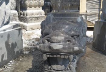 金华传承巨龙传说的高品质龙头雕塑