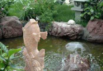 金华艺术化的鲤鱼雕塑，让你家的氛围变得更加温馨