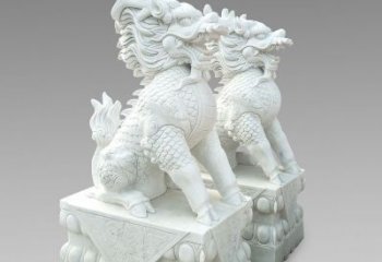 金华释迦牟尼麒麟石雕，吸煞驱邪