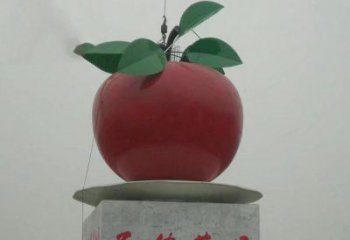 金华精美苹果雕塑，给空间增添独特风格