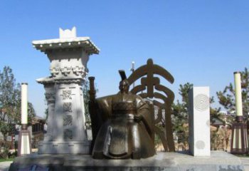 金华秦始皇雕塑，精致细腻，传承历史之美