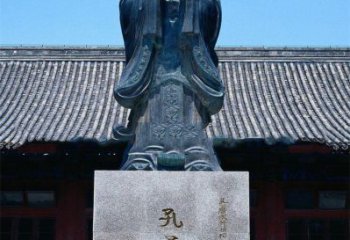 金华传承古代文化——青铜孔子雕塑