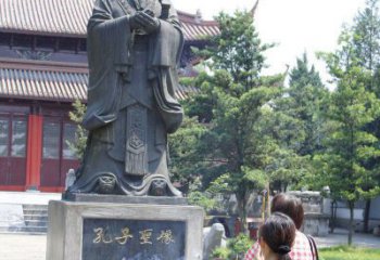 金华中领雕塑推出精致青铜孔子雕塑，考究工艺，…