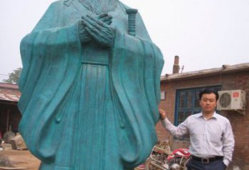 金华来自中国历史的经典孔子雕塑