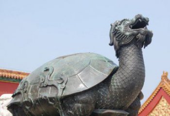 金华青铜龙雕塑，象征传统文化之美