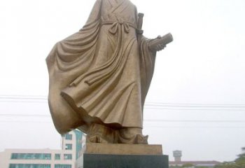 金华屈原雕塑，华夏悠久文化之精粹