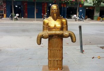 金华昆仑山神农雕塑像，传承古老艺术