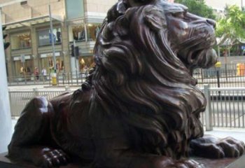 金华汇丰铜狮子雕塑，引领潮流，传承中国古典文化