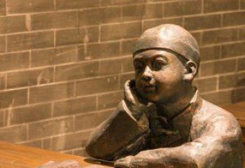金华休闲园林装饰装置——小孩雕塑