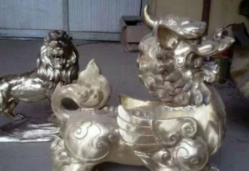 金华中领雕塑：貔貅铜雕精致雕塑