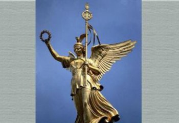 金华优雅的胜利女神铜雕