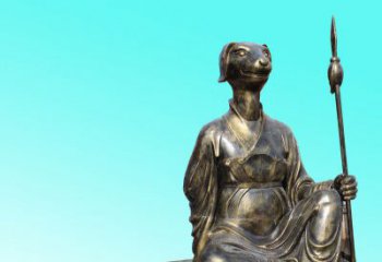 金华精美十二生肖坐式铜雕