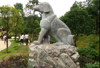 金华中领雕塑狗公园动物雕塑摆件