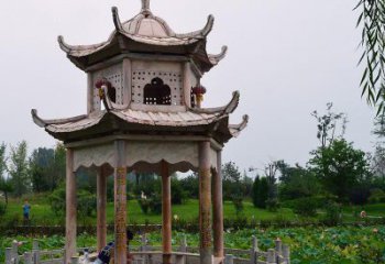 金华装点你的空间，让石雕凉亭景观雕塑点缀你的美