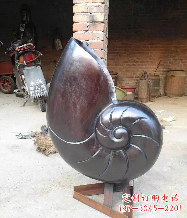 金华蜗牛公园景观动物铜雕