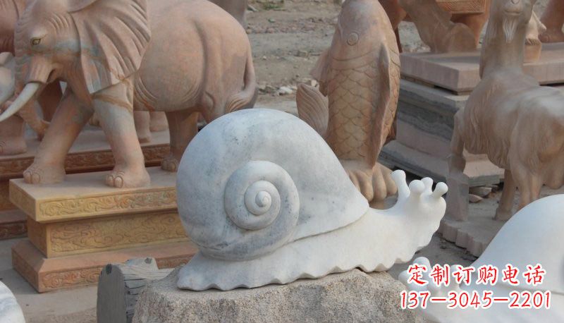 金华蜗牛石雕