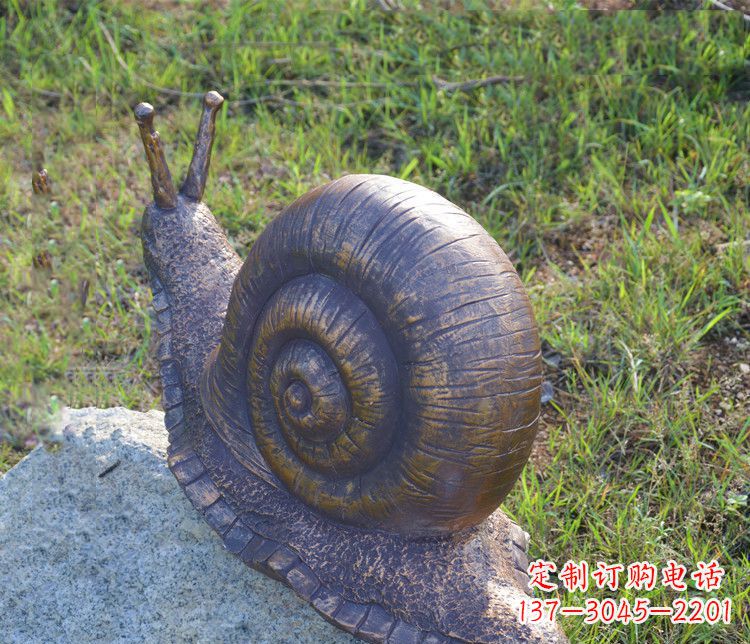 金华蜗牛铜雕