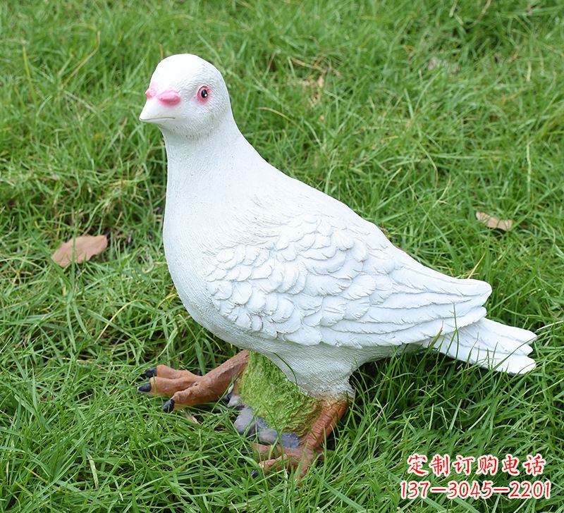 金华西方的鸽子雕塑