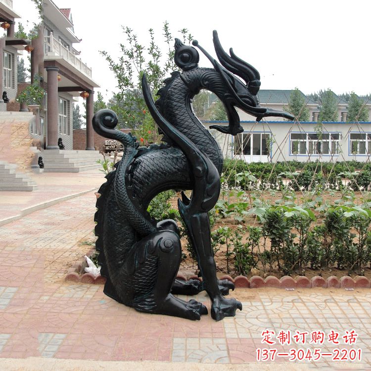 金华西方龙动物神兽雕塑