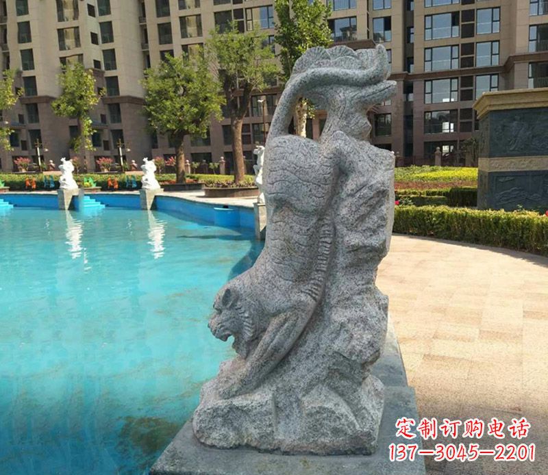 金华下山老虎石雕