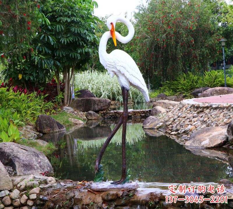 金华仙鹤雕塑摆件