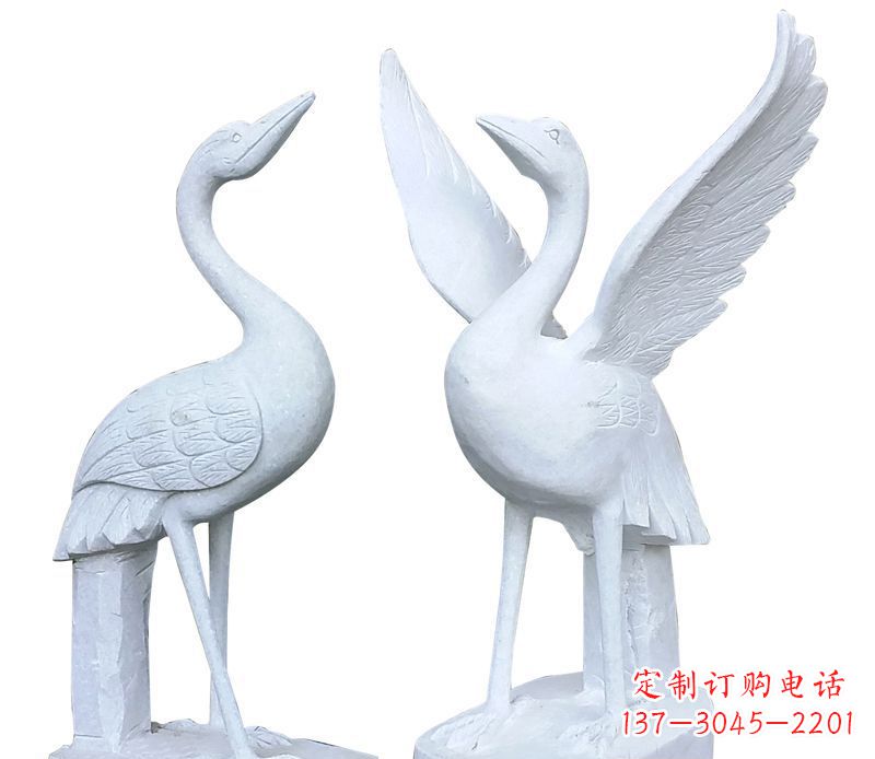 金华仙鹤公园动物石雕