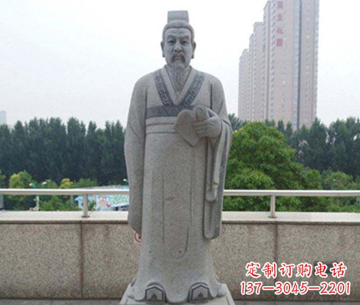 金华先秦法家代表人物商鞅石雕