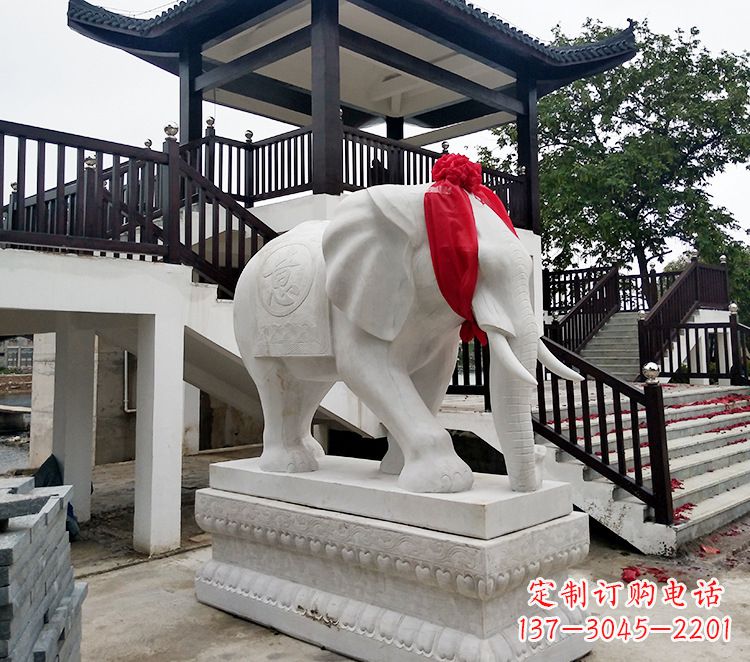 金华小孩大象石雕