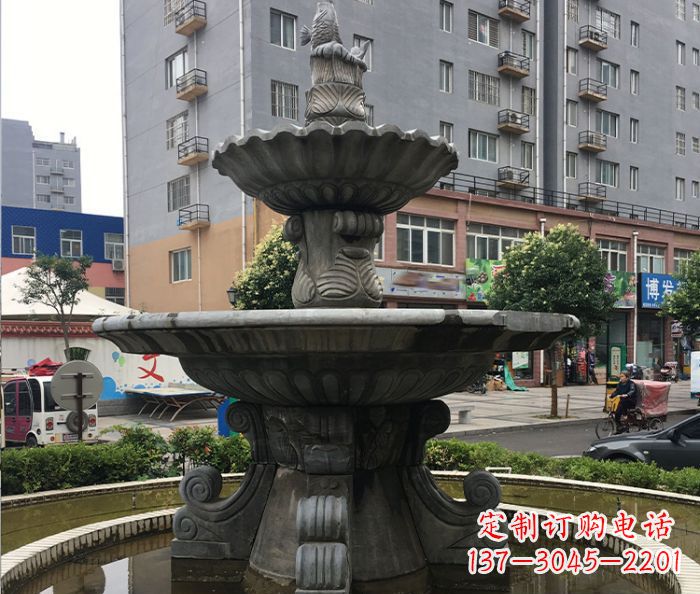 金华小区景观仿古喷泉石雕